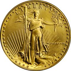 1988 Coins $25 American Gold Eagle Prices