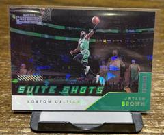 Jaylen Brown [Cracked Ice] Basketball Cards 2021 Panini Contenders Suite Shots Prices