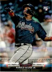Ronald Acuna Jr. [Black] #S-21 Baseball Cards 2018 Topps Update Salute Prices