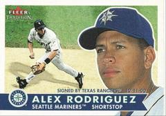 Alex Rodriguez Baseball Cards 2001 Fleer Prices