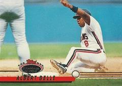 Albert Belle #102 Baseball Cards 1993 Stadium Club Prices