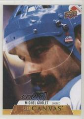 Michel Goulet Hockey Cards 2020 Upper Deck UD Canvas Prices
