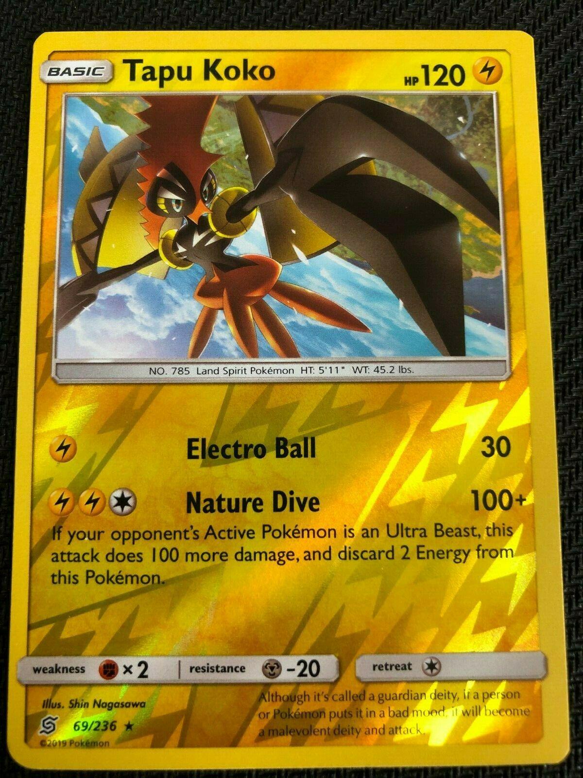 Tapu Koko [Reverse Holo] #69 Prices | Pokemon Unified Minds | Pokemon Cards