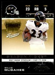 Willis McGahee #9 Football Cards 2007 Playoff Contenders Prices