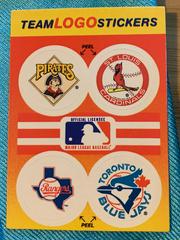 Pirates, Cardinals, Rangers, Blue Jays Baseball Cards 1991 Fleer Team Logo Stickers Top 10 Prices
