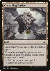Crumbling Vestige [Foil] Magic Oath of the Gatewatch Prices