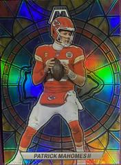 Patrick Mahomes II Football Cards 2023 Panini Mosaic Stained Glass Prices