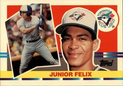 Junior Felix #210 Baseball Cards 1990 Topps Big Baseball Prices