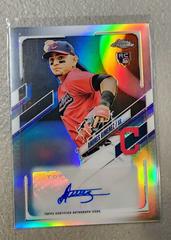 Andres Gimenez [Orange Refractor] Baseball Cards 2021 Topps Chrome Update Autographs Prices