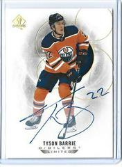 Tyson Barrie #AS-TB Hockey Cards 2020 SP Authentic Signatures Prices