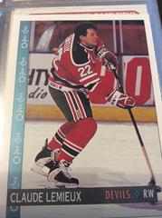 Claude Lemieux #67 Hockey Cards 1992 O-Pee-Chee Prices
