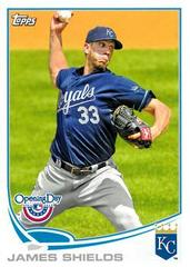 James Shields [Pitching] #94 Baseball Cards 2013 Topps Opening Day Prices