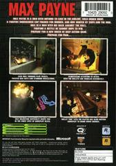 Back Cover | Max Payne [Platinum Hits] Xbox