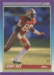 Jerry Rice Football Cards 1990 Panini Score Prices
