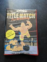Case | Title Match Pro Wrestling Atari 2600