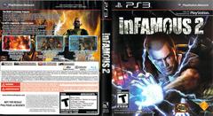 Slip Cover Scan By Canadian Brick Cafe | Infamous 2 Playstation 3