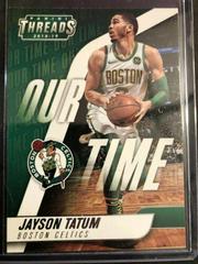 Jayson Tatum #2 Basketball Cards 2018 Panini Threads Our Time Prices