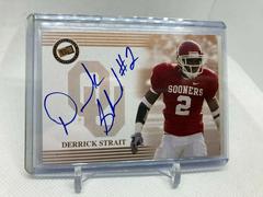 Derrick Strait [Gold] Football Cards 2004 Press Pass Autograph Prices