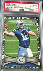 Andrew Luck [Camo] #140 Football Cards 2012 Topps Prices