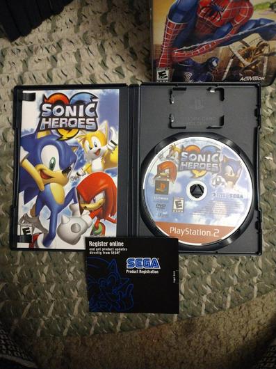 Sonic Heroes [Greatest Hits] | Item, Box, and Manual | Playstation 2