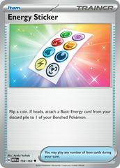 Energy Sticker #159 Pokemon Scarlet & Violet 151 Prices