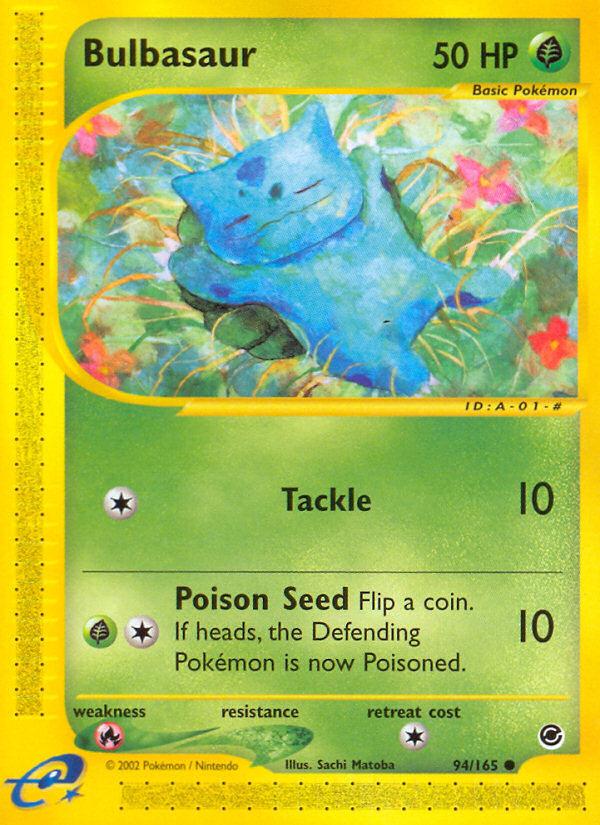 Bulbasaur 94 Prices Pokemon Expedition Pokemon Cards