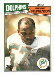 Dwight Stephenson Football Cards 1987 Topps American UK Prices