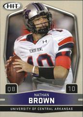 Nathan Brown Football Cards 2009 Sage Hit Prices