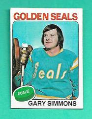 Gary Simmons Hockey Cards 1975 Topps Prices