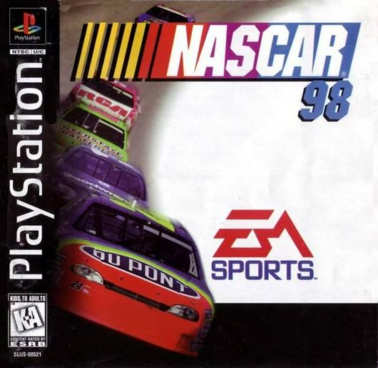 NASCAR 98 Cover Art