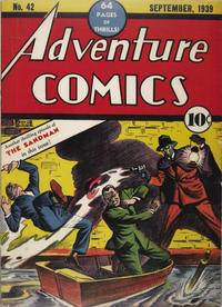 Adventure Comics #42 (1939) Comic Books Adventure Comics