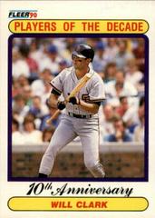 Will Clark [Total Bases 32] Baseball Cards 1990 Fleer Prices