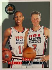 Reggie Miller, Larry Bird #11 Basketball Cards 1994 Skybox USA Basketball Prices