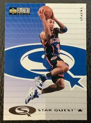 John Starks #SQ103 Basketball Cards 1997 Collector's Choice Starquest Prices