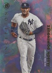 Jasson Dominguez #100 Baseball Cards 2021 Bowman Inception Prices