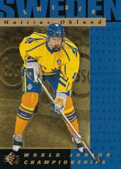 Mattias Ohlund Hockey Cards 1994 SP Prices