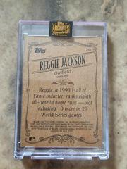 Back | Reggie Jackson Baseball Cards 2022 Topps Archives Signature Series Retired Player Edition