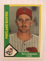 Terry Jorgensen #17 Baseball Cards 1990 CMC Portland Beavers Prices
