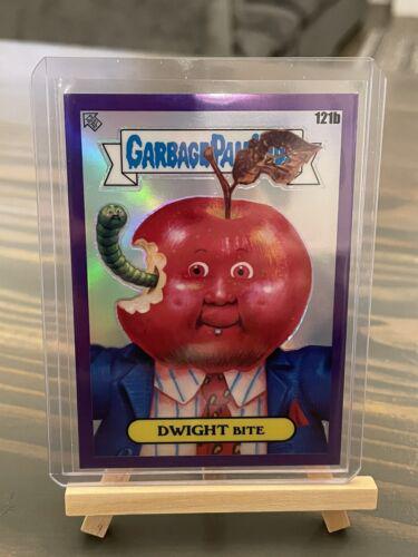 DWIGHT Bite [Purple] #121b 2020 Garbage Pail Kids Chrome