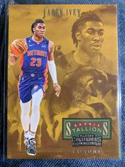 Jaden Ivey #25 #25 Basketball Cards 2022 Panini Contenders Rookie Stallions Prices