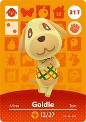 Goldie #317 [Animal Crossing Series 4] Amiibo Cards Prices