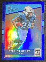 Derrick Henry [Blue] #11 Football Cards 2016 Panini Donruss Optic the Rookies Prices