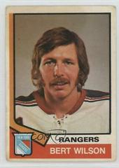 Bert Wilson #384 Hockey Cards 1974 O-Pee-Chee Prices