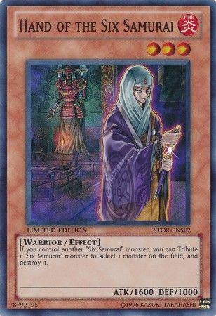 Hand of the Six Samurai STOR-ENSE2 YuGiOh Storm of Ragnarok