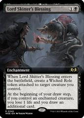 Lord Skitter's Blessing [Extended Art] Magic Wilds of Eldraine Prices