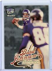 Brad Johnson [Platinum Medallion] Football Cards 1999 Ultra Prices