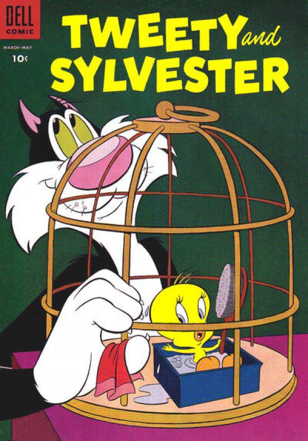 Tweety and Sylvester #8 (1955) Comic Books Tweety and Sylvester