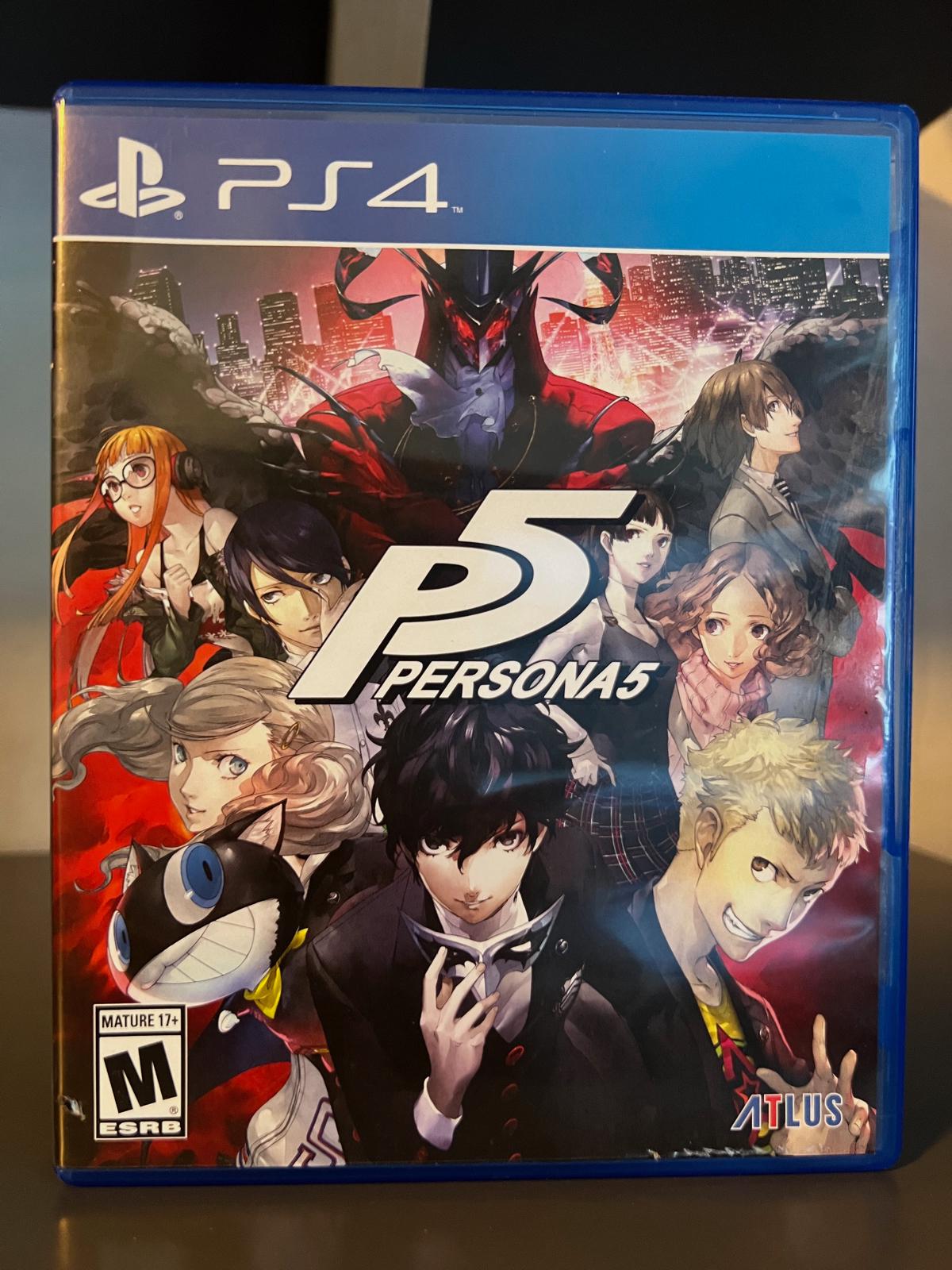 Persona 5 | Item, Box, and Manual | Playstation 4