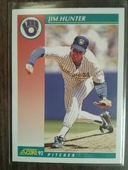 Jim Hunter [No Rookie Prospect] #741 Baseball Cards 1992 Score Prices