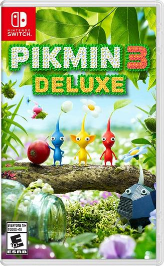 Pikmin 3 Deluxe Cover Art